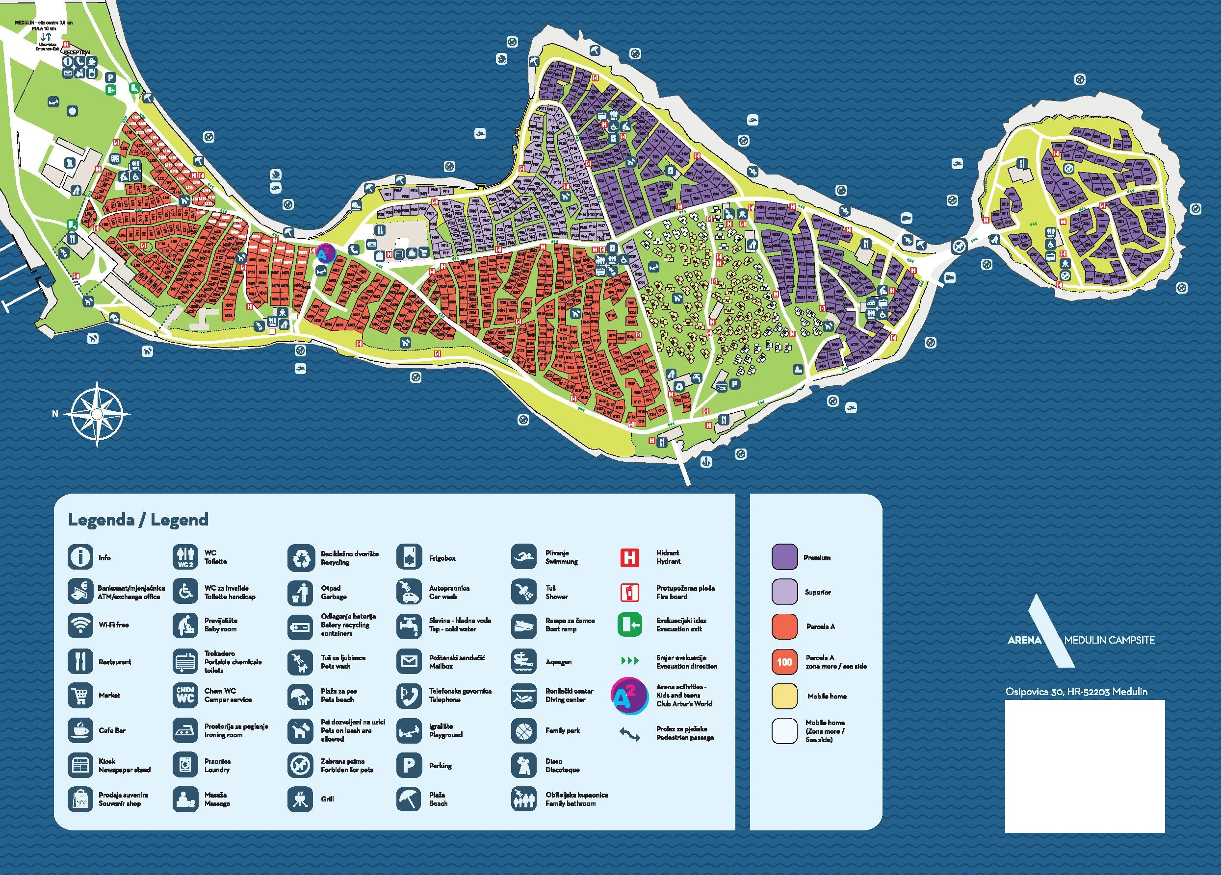 Arena Medulin Mobile Homes in Pula, Kroatien | MountVacation.de