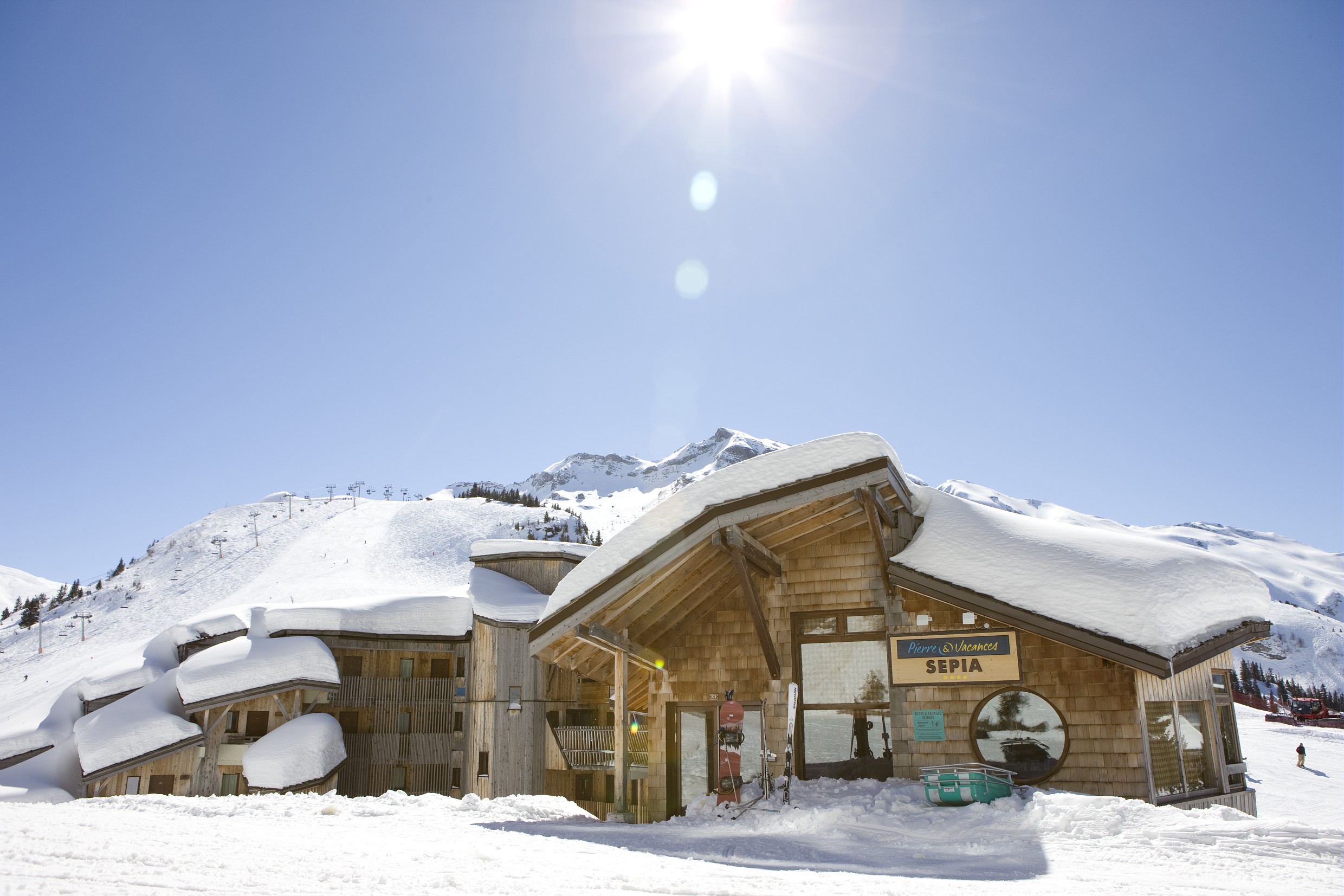 Avoriaz Франция горнолыжный курорт
