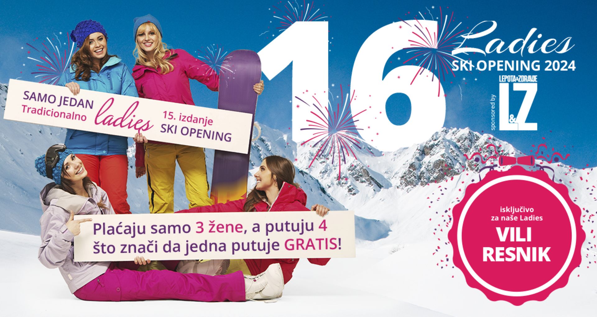 Ladies Ski Opening 2024 - 2025 | 5.12.2024 in 12.12.2024