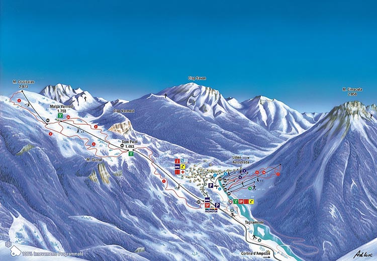 Ski Holidays Italy and Ski Resorts in Italy MountVacation.de