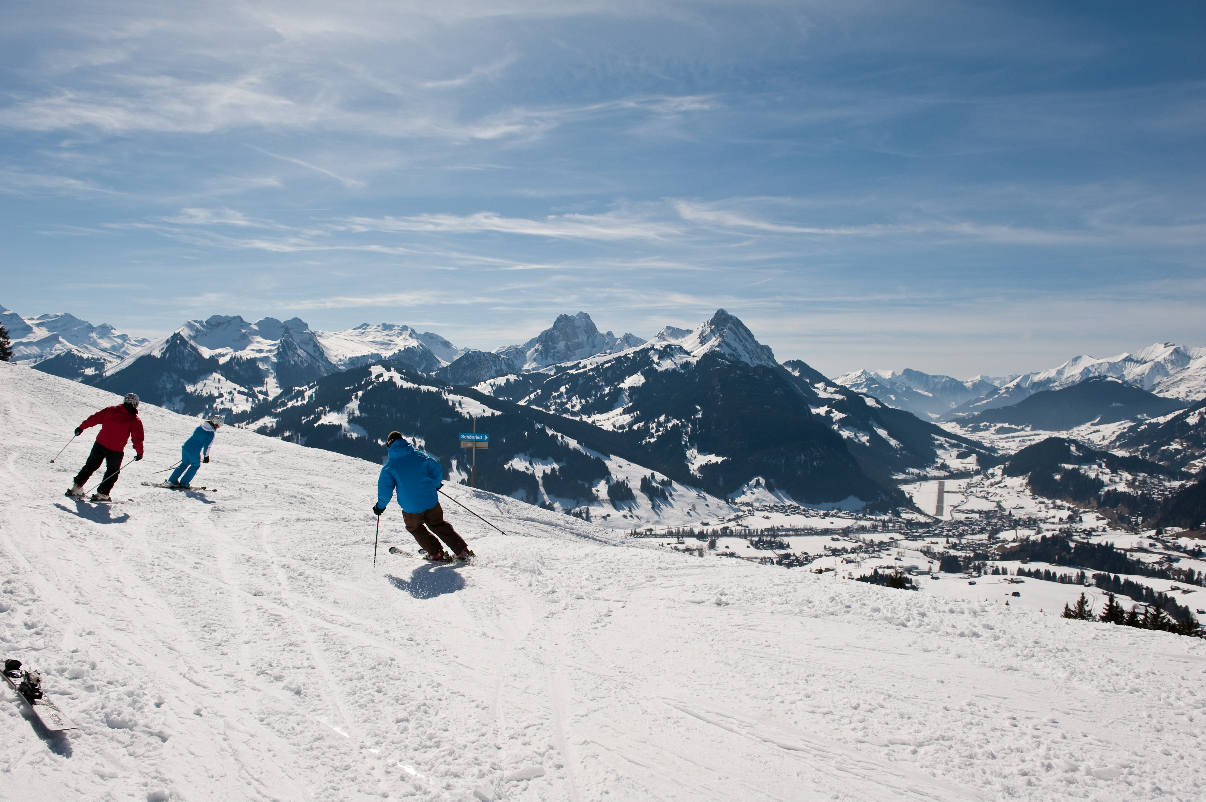 Швейцария горнолыжные курорты Gstaad