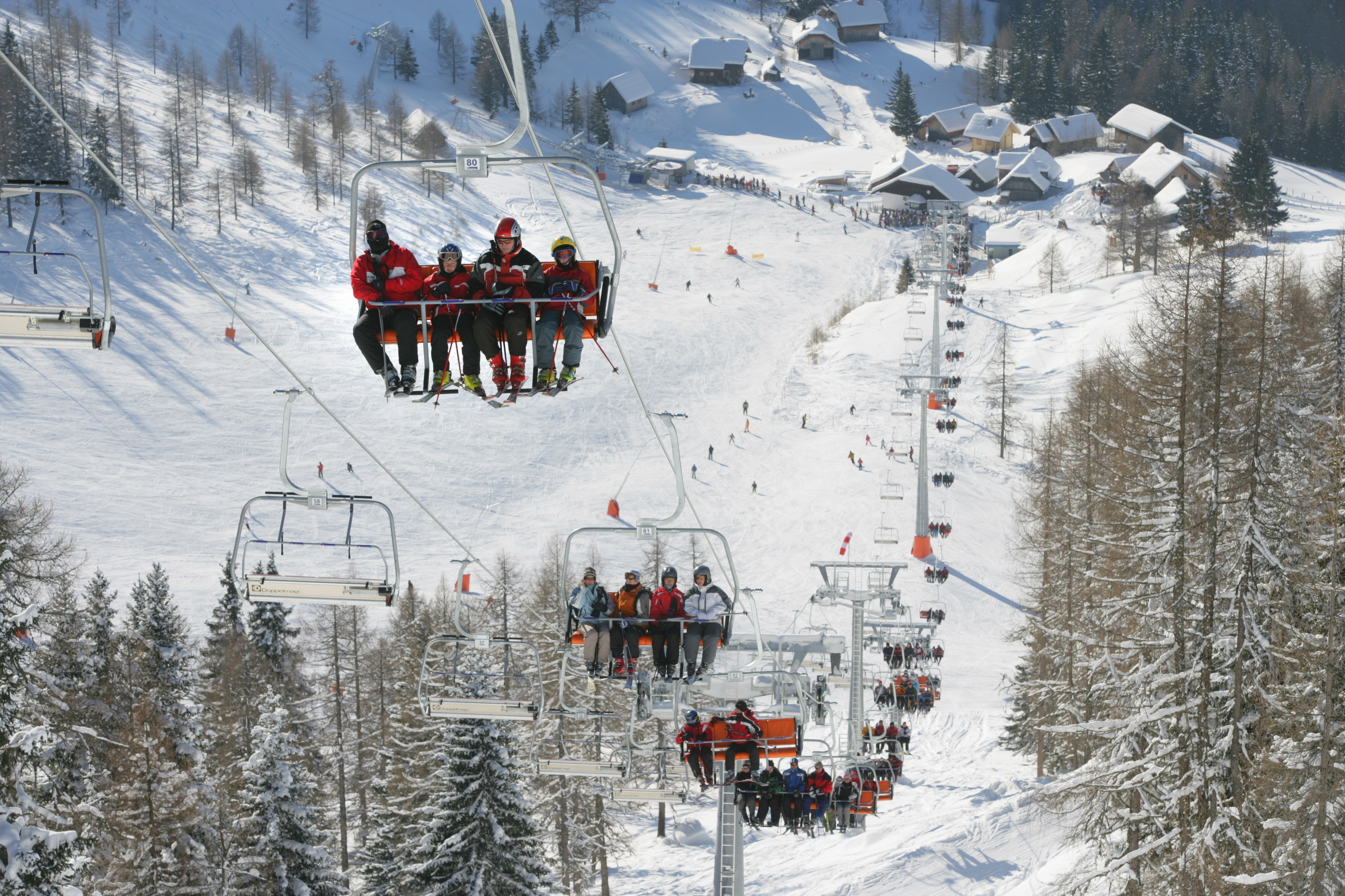 Bad Kleinkirchheim ski map