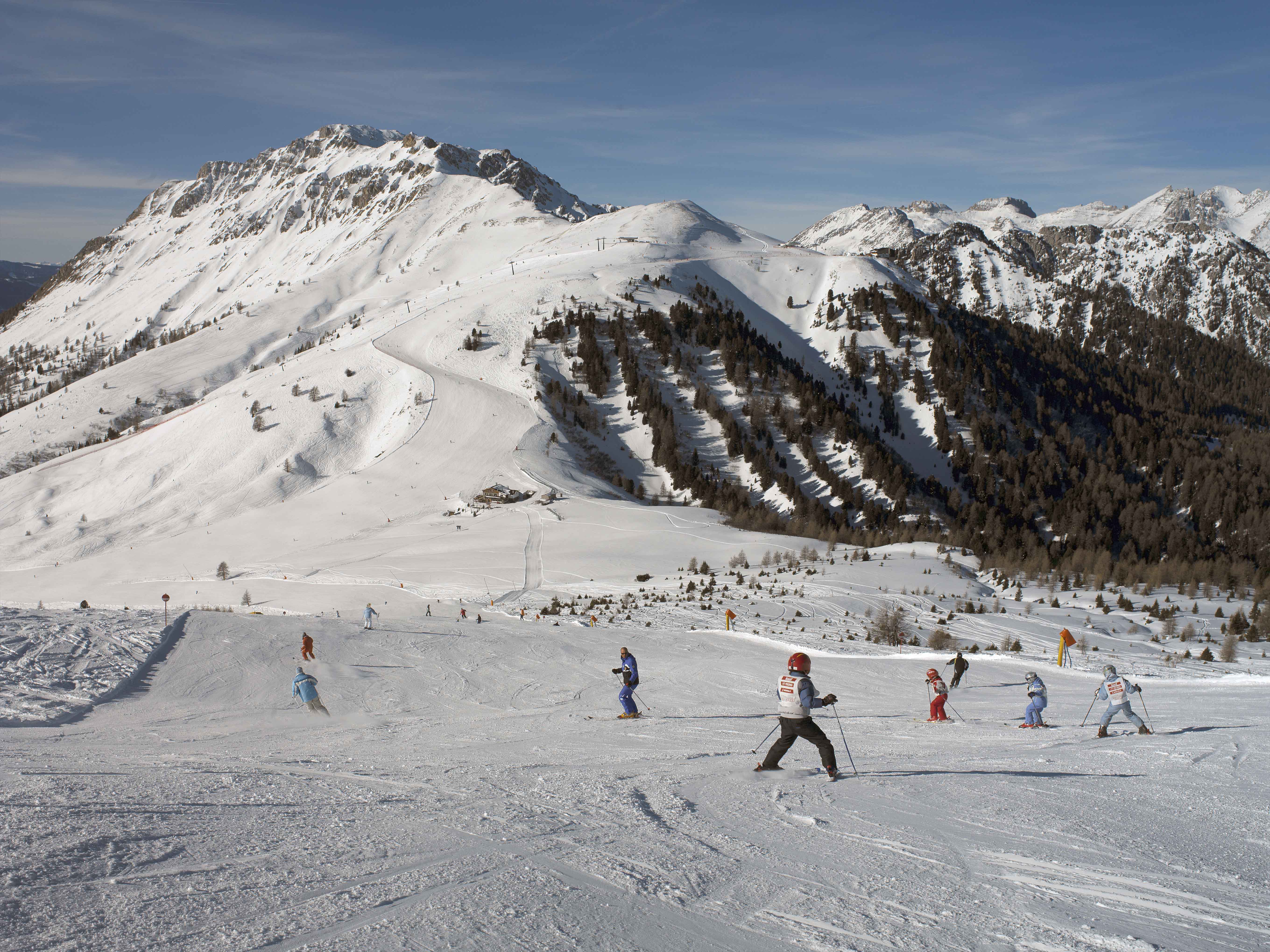 Val di Fiemme Alpe Cermis ski map