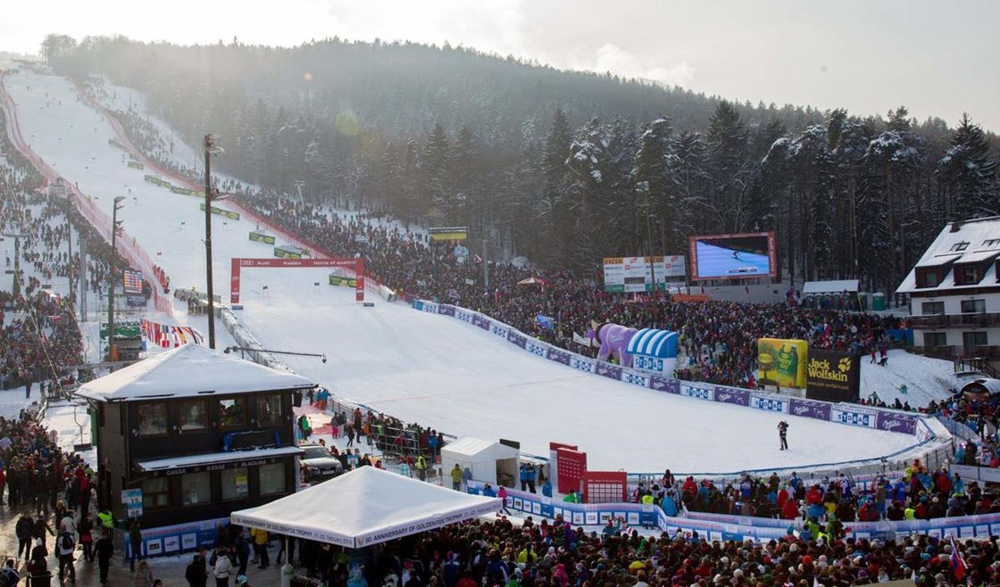 Mariborsko Pohorje ski map