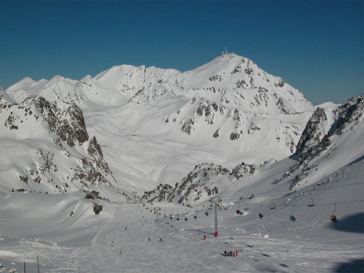 La Mongie Skikarte