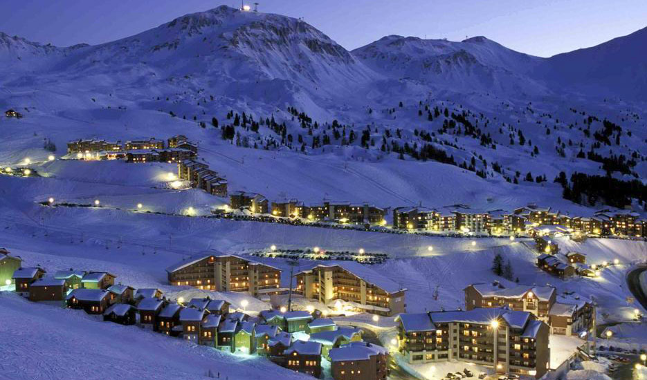 La Plagne Skikarte