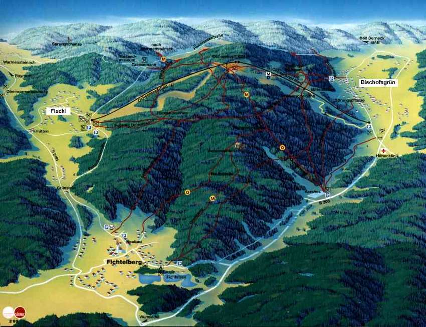 Skigebiet - Skiurlaub Ochsenkopf Erlebnisregion