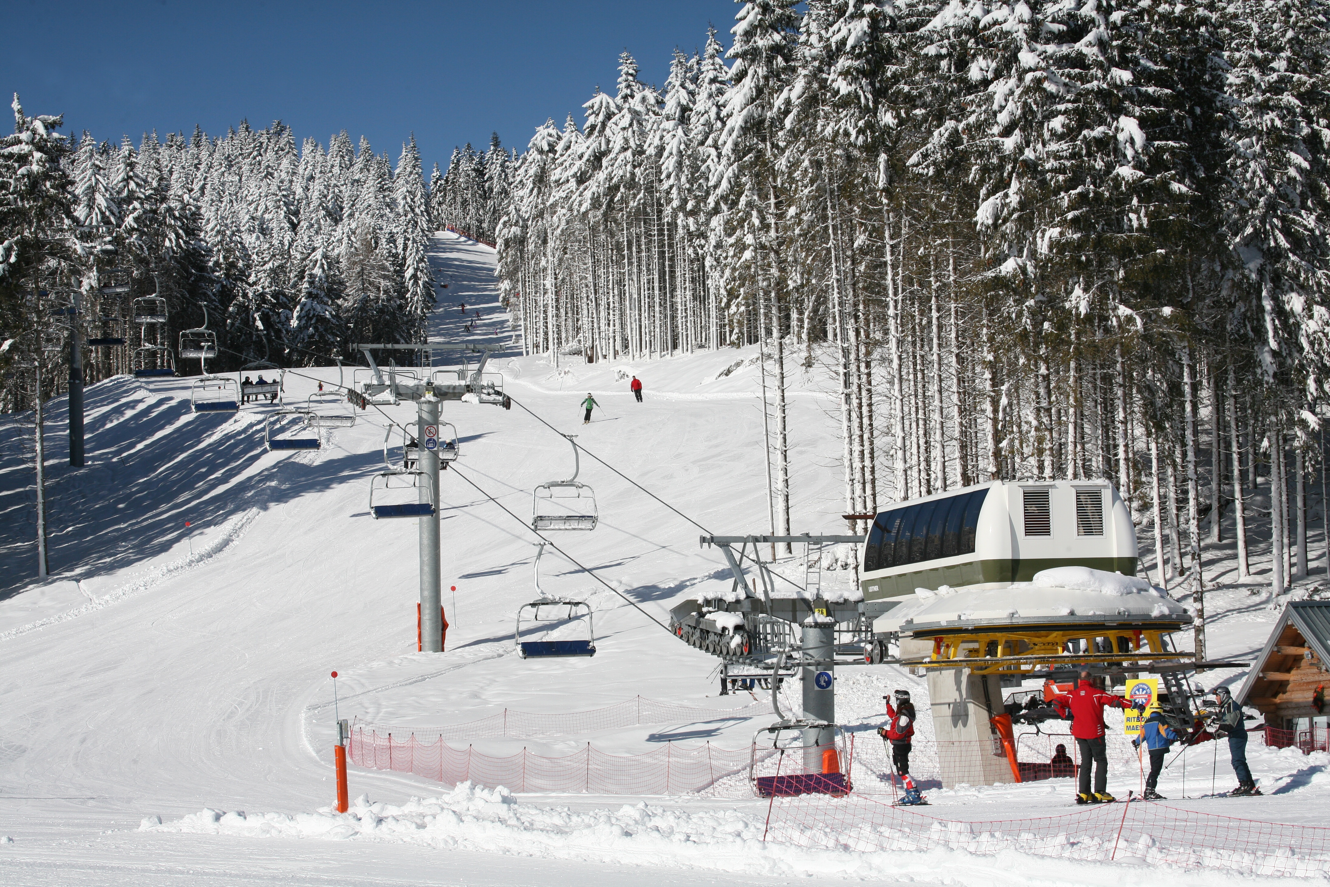Lavarone ski map